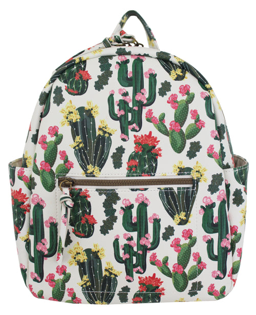 Soda Pop Backpack in Cactus Print