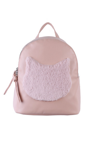 Marie Paws Dome Backpack in Blush
