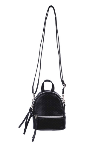 Bull Hardware Crossbody in Black