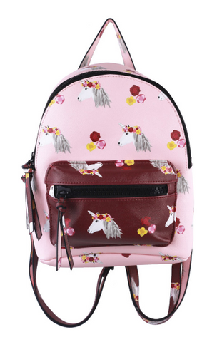 Ice Cream Pony Backpack in Pink