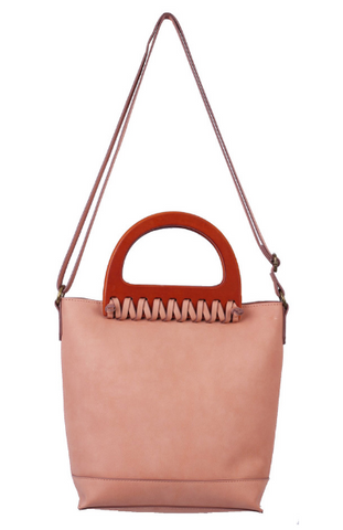 Marlena Mini Satchel in Blush