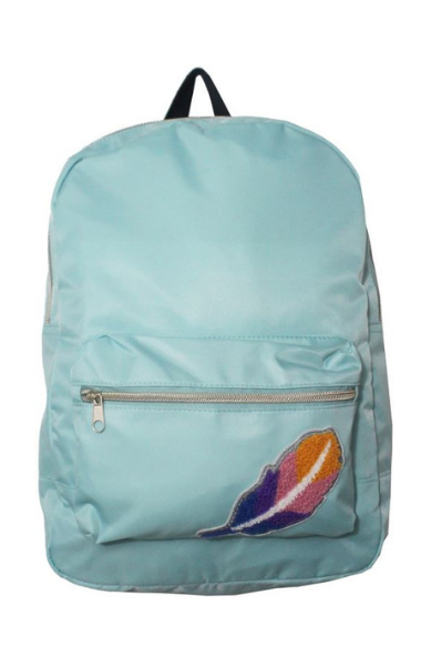 Varsity Couture Backpack in Blue