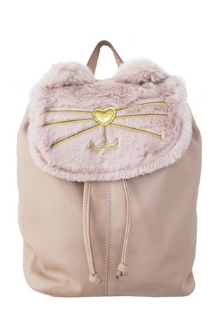 Just Kitten Backpack in Blush