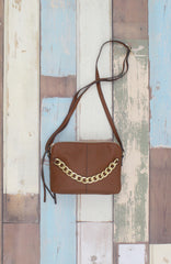 Madelyn Crossbody in Cognac