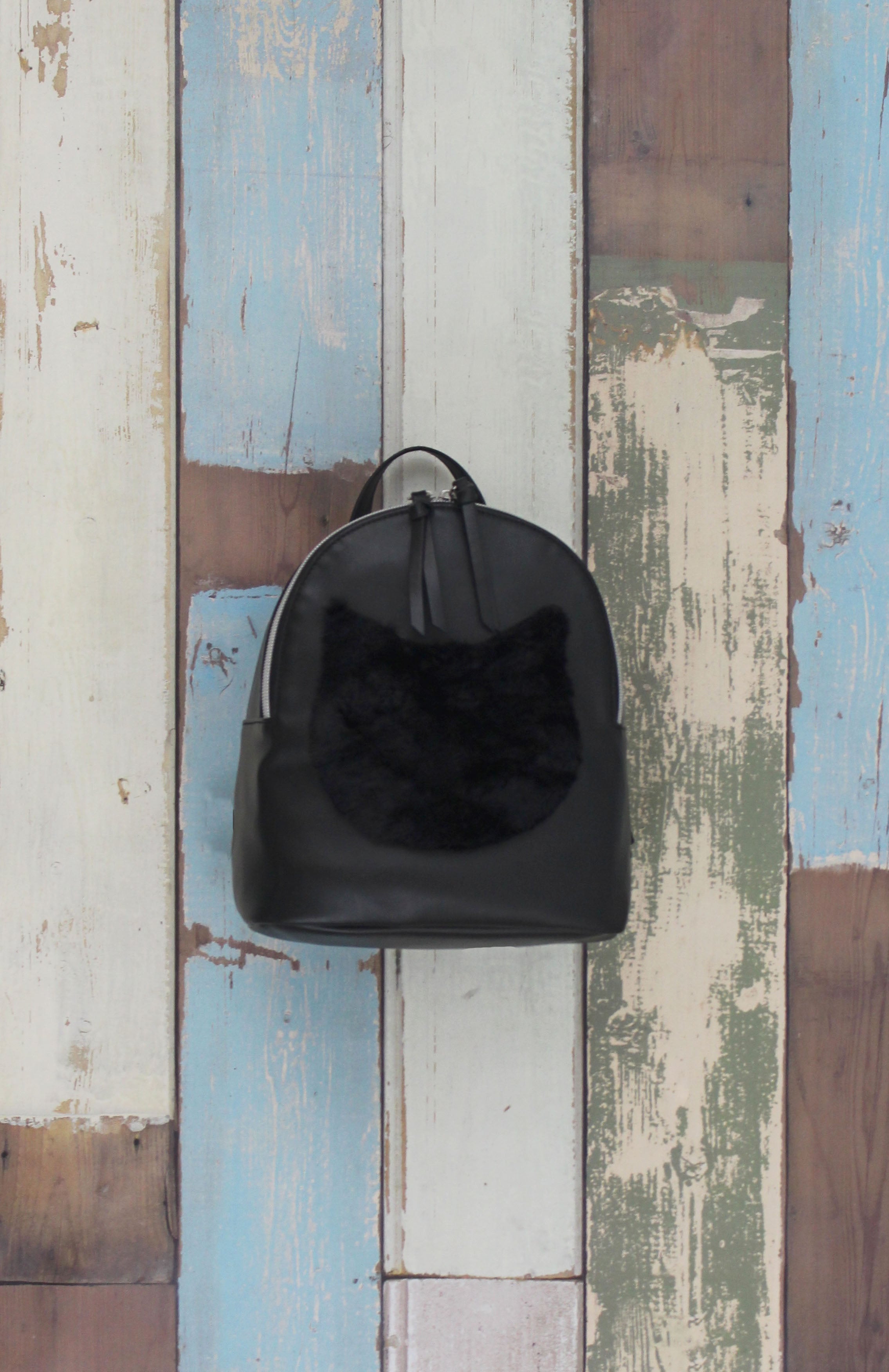 Just Kitten Backpack in Black