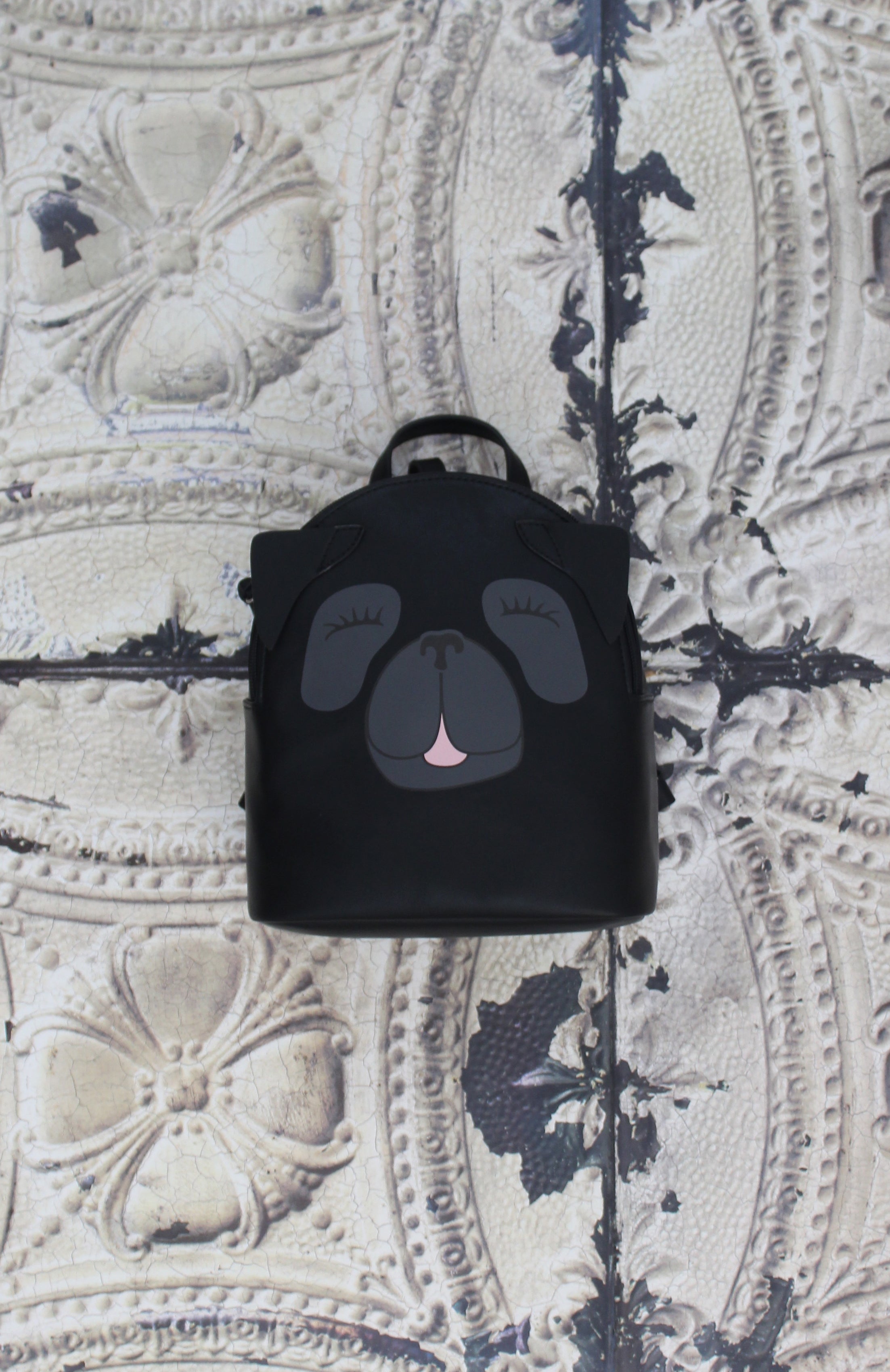 Pug Backpack in Black
