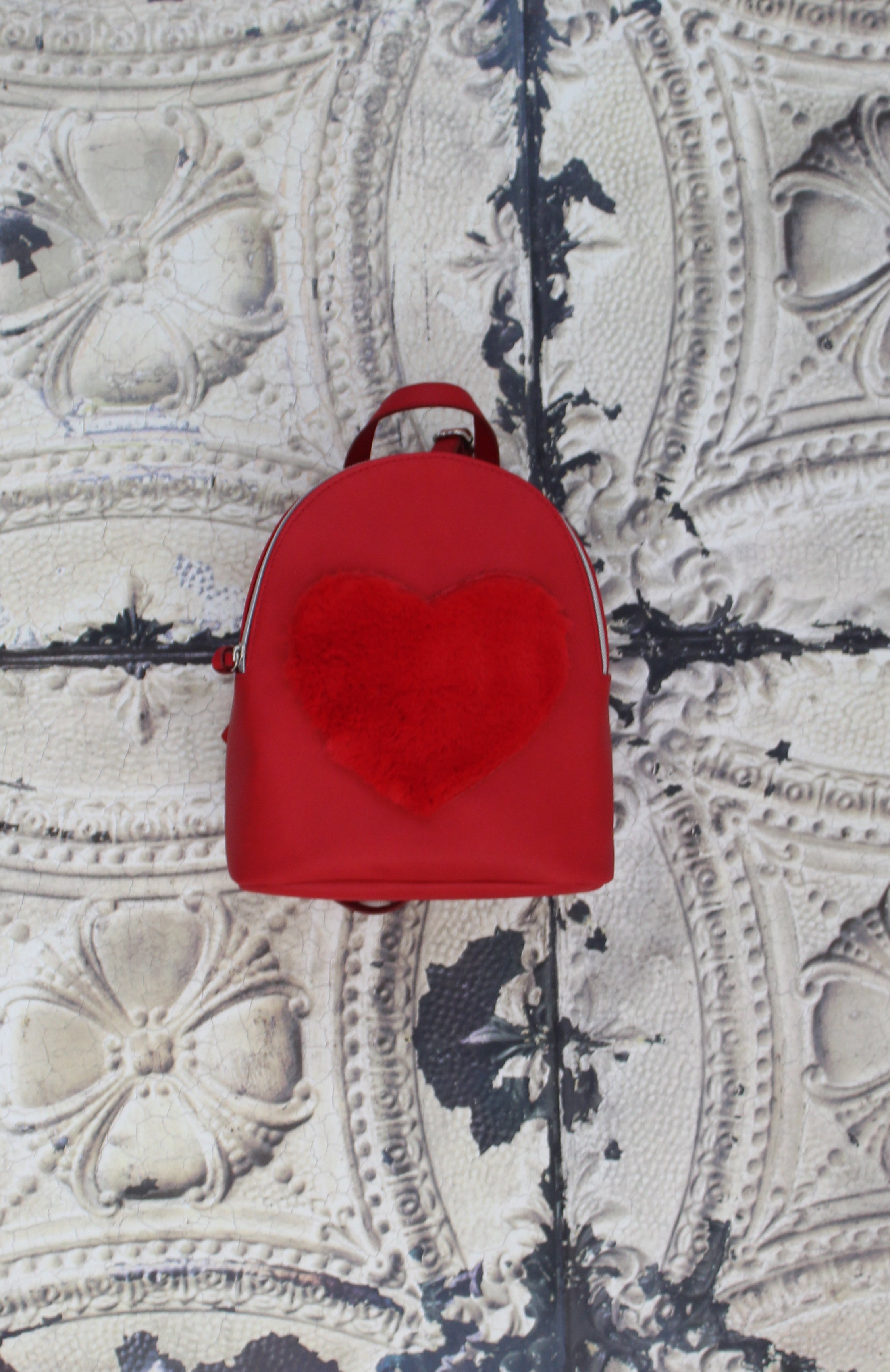 Love Furever Backpack in Red