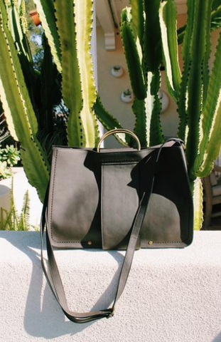 For the Record Ring Tote in Black
