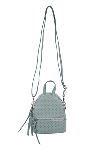 Pin Me Down Nylon Backpack in Olive