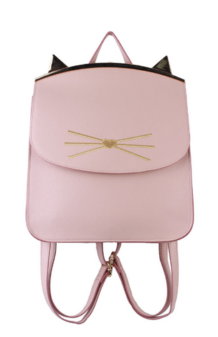 Nomi Dome Backpack in Blush & Burgundy