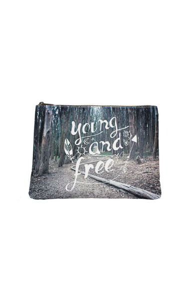 Young and Free Cosmetic Bag