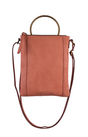 Right Meow Ring Satchel in Blush