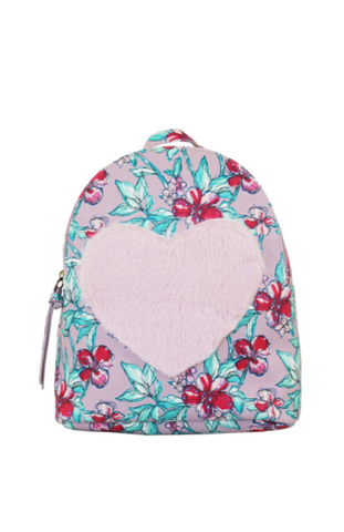 Lily Kitten Framed Backpack in Blush