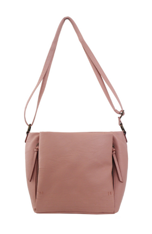 Olivia Belt Bag in Blush