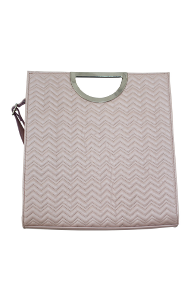 Sprinkles Quilted Ring Tote in Blush