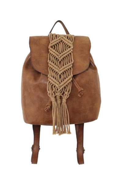 Summer Goodness Backpack in Cognac
