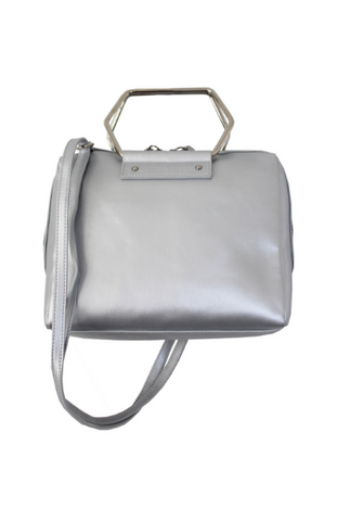 Dreamsicle Ring Satchel in Silver