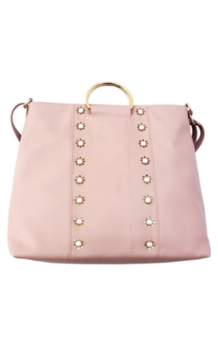 Cotton Candy Tote in Blush