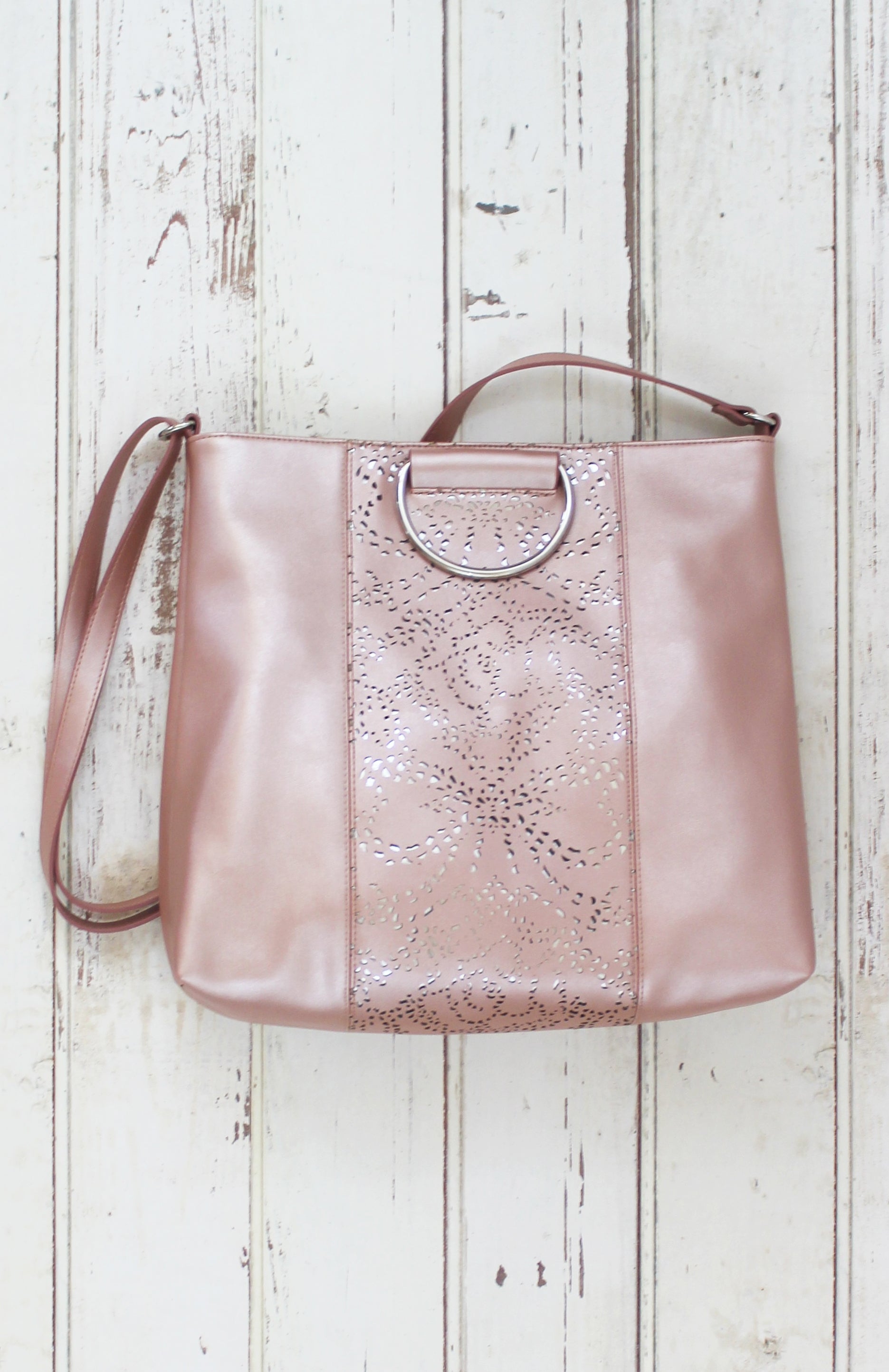Dreamsicle Ring Tote in Blush