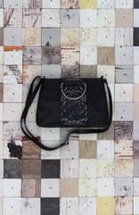 Dreamsicle Ring Satchel in Black