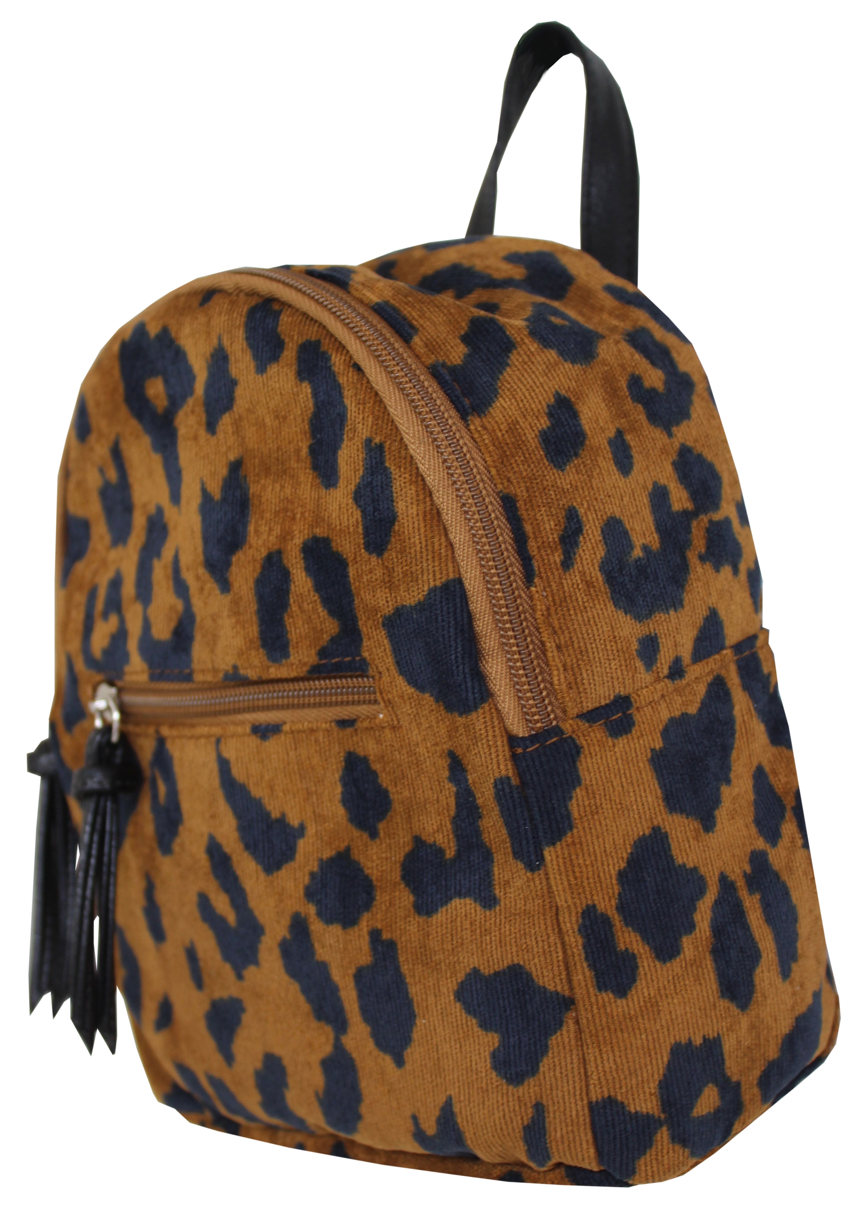 Corduroy Mikey Backpack in Leopard